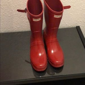 Gorgeous Red Hunter Rain Boots❤️❤️❤️❤️❤️❤️